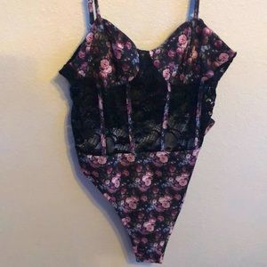 Lacy body suit